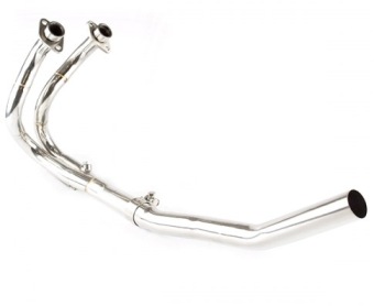 Lextek RVS 2-1 High Performance Decat Voorbochten Kawasaki Ninja 400 2017 > 2020