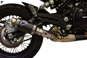 Termignoni Slip-On Titanium Zonder E-keur  BENELLI LEONCINO 500/LEONCINO TRAIL 18/20