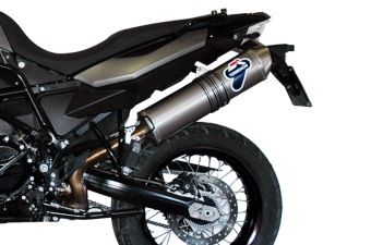 Termignoni Slip-On RVS Met E-keur BMW 800 GS / ADVENTURE en BMW 650 GS 09/15