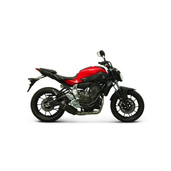 Termignoni Volledig systeem Carbon Met E-keur Yamaha MT-07 and XSR 700 14/20