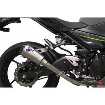 Termignoni Slip-On Titanium Zonder E-keur Kawasaki Z 400 Ninja 400 2018-2020