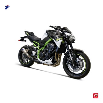 Termignoni Slip-On Titanium Zonder E-keur Kawasaki Z900 2020 - 2022