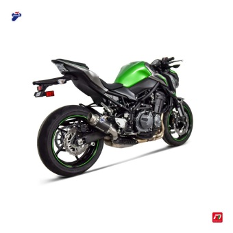 Termignoni Slip-On Carbon Zonder E-keur Kawasaki Z900 2017-2020