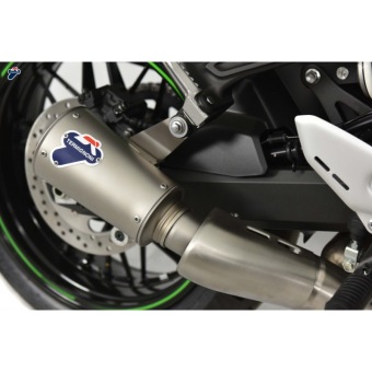Termignoni Slip-On RVS Zonder E-keur Kawasaki Z900 RS 2018-2020