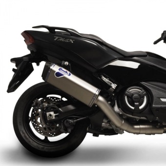 Termignoni Volledig systeem Titanium Met E-keur Yamaha Tmax 530 2017-2022