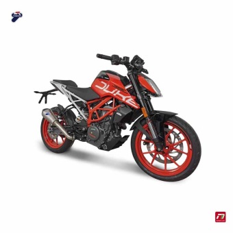 Termignoni Slip-On Titanium Zonder E-keur KTM Duke 390 17-19