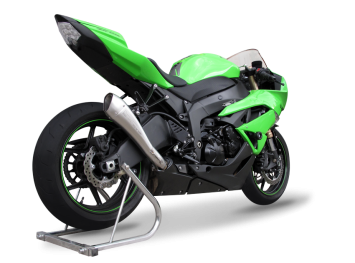HP Corse Hydroform RVS Slip-on Einddemper met E-keur Kawasaki ZX-6R 600 2009 - 2015