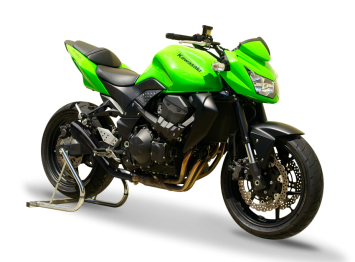 HP Corse Hydroform RVS Black Slip-on Einddemper met E-keur Kawasaki Z 750 2007 - 2014