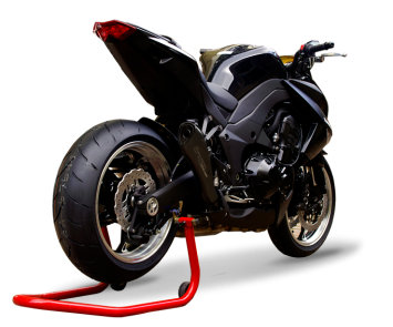 HP Corse Hydroform RVS Black Slip-on Einddemper Set (L+R) met E-keur Kawasaki Z 1000 2010 - 2016