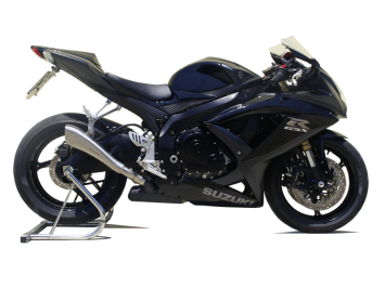 HP Corse Hydroform RVS Slip-on Einddemper met E-keur Suzuki GSX-R 600 2008-2010