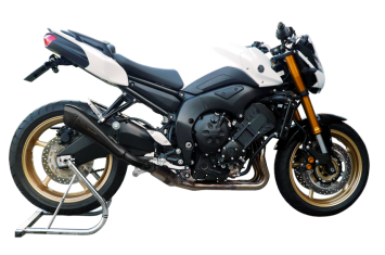 HP Corse Hydroform RVS Black Slip-on Einddemper met E-keur Yamaha FZ8 / Fazer 2010-2016