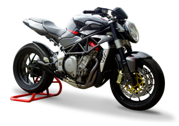 HP Corse Hydroform RVS Black Slip-on Einddemper met E-keur MV Agusta Brutale 910 2006-2009