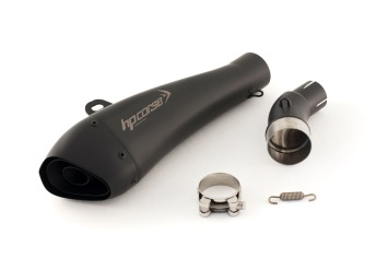 HP Corse Hydroform RVS Black Slip-on Einddemper met E-keur Suzuki GSR 750 2011-2015