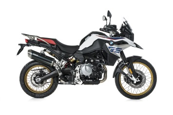 BOS Dunefox Carbon Steel Einddemper met E-keur BMW F 850 GS 2017 - 2020