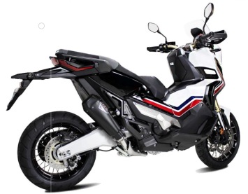 IXIL RC1 Xtrem RVS Black Einddemper met E-keur Honda X-ADV 750 2017 > 2023