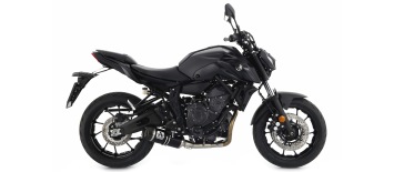 Arrow Thunder Carbon Volledig Uitlaatsysteem zonder E-keur Yamaha MT-07 2021 - 2024