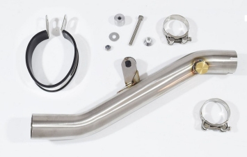 BWE RVS Black Ovaal 230mm Slip-On Einddemper zonder E-keur Honda CBR 600 F 2001 - 2007