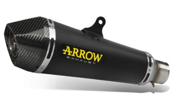 ARROW Slip-On X-KONE Einddemper Zwart met Carbon Endcap Suzuki GSX-S 1000 / 1000GT / 1000GX 2021–2024
