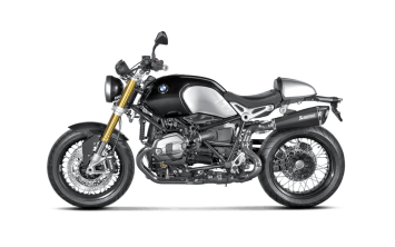 Akrapovic Slip-on Line Titanium Black met E-keur BMW R Nine T 2014 - 2016