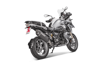 Akrapovic Slip-On Line Titanium Black Einddemper met E-keur BMW R 1200 GS / Adventure 2013 > 2018
