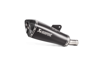 Akrapovic Slip-On Line Titanium Black Einddemper met E-keur BMW R 1200 RS 2015 > 2018