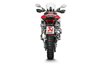 Akrapovic Slip-On Line Titanium Einddemper met E-keur Ducati Multistrada 1200 Enduro 2017 > 2018