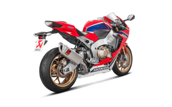 Akrapovic Racing Line Titanium Volledig Uitlaat Systeem Zonder E-keur Honda CBR 1000 RR / SP / SP2 2017 - 2019