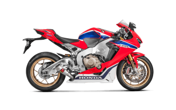 Akrapovic Slip-On Line Titanium Einddemper zonder E-keur Honda CBR 1000 RR / SP / SP2 2017 - 2019