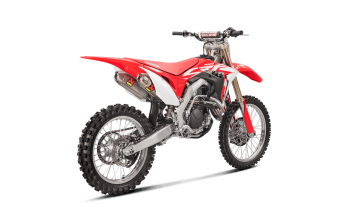 Akrapovic Racing Line Titanium Compleet Uitlaatsysteem zonder E-keur Honda CRF 450 R / RX 2017 > 2020