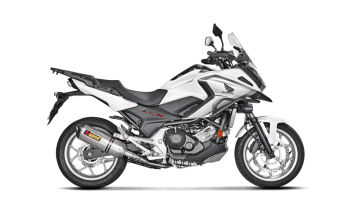 Akrapovic Slip-On Line Titanium Einddemper met E-keur Honda Integra 700 2012 > 2020