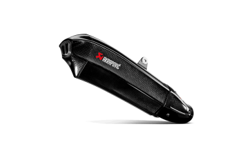 Akrapovic Slip-On Line Carbon Einddemper zonder E-keur Kawasaki Ninja H2 2015 - 2020