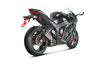 Akrapovic Slip-On Line Titanium Short Einddemper zonder E-keur Kawasaki Ninja ZX-10R / RR / SE 2016 - 2020