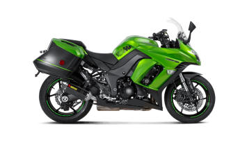 2x Akrapovic Slip-On Line Carbon Einddempers (L+R) met E-keur Kawasaki Z1000 SX 2014 > 2020