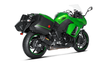 2x Akrapovic Slip-On Line Carbon Einddempers (L+R) met E-keur Kawasaki Z1000 SX 2014 > 2020