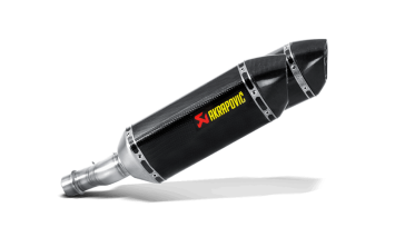 2x Akrapovic Slip-On Line Carbon Einddempers (L+R) met E-keur Kawasaki Z1000 SX 2014 > 2020