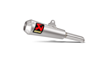 Akrapovic Slip-on Line Titanium Einddemper zonder E-keur Kawasaki Ninja 125 2019 - 2024