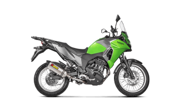 Akrapovic Slip-On Line Titanium Einddemper met E-keur Kawasaki Versys-X 300 2017 - 2020