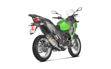 Akrapovic Slip-On Line Titanium Einddemper met E-keur Kawasaki Versys-X 300 2017 - 2020
