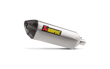 Akrapovic Slip-On Line Titanium Einddemper met E-keur Kawasaki Versys-X 300 2017 - 2020