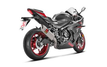 Akrapovic Racing Line Titanium Volledig Uitlaatsysteem zonder E-keur Suzuki GSX-R 1000 2017 > 2025
