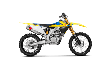 Akrapovic Evolution Line Titanium Volledig Uitlaatsysteem Suzuki RM-Z 450 2018 > 2025