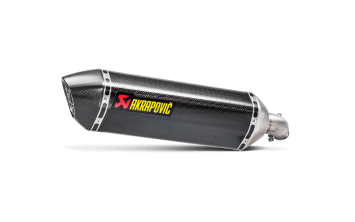 Akrapovic Slip-On Line Carbon Einddemper met E-keur Suzuki SV 650 / X 2016 - 2025