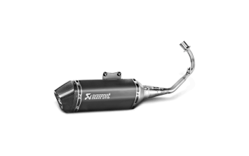 Akrapovic Racing Line RVS Black Volledig Uitlaatsysteem met E-keur Vespa Primavera 150ie 3V 2017 - 2020