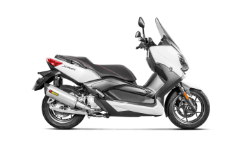 Akrapovic Slip-On Line RVS Einddemper met E-keur Yamaha X-MAX 125 2017 - 2020