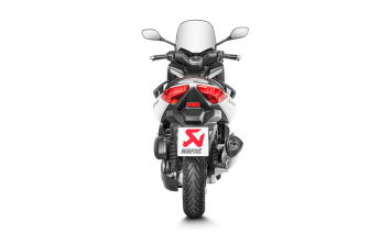 Akrapovic Slip-On Line RVS Einddemper met E-keur Yamaha X-MAX 125 2017 - 2020