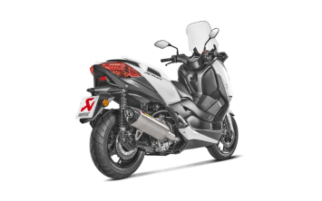 Akrapovic Slip-On Line RVS Einddemper met E-keur Yamaha X-MAX 300 2017 - 2020