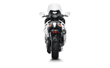 Akrapovic Racing Line Titanium Volledig Uitlaat Systeem zonder E-keur Yamaha TMAX 2008 - 2016