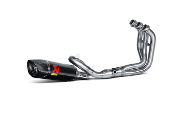 Akrapovic Racing Line Carbon Volledig Uitlaatsysteem zonder E-keur Yamaha Tracer 900 2014 > 2020