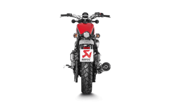 Akrapovic Slip-On Line RVS Einddemper met E-keur Yamaha SCR950 2017 - 2020