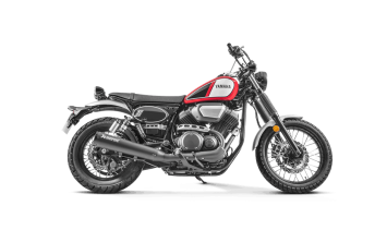 Akrapovic Slip-On Line RVS Einddemper met E-keur Yamaha SCR950 2017 - 2020